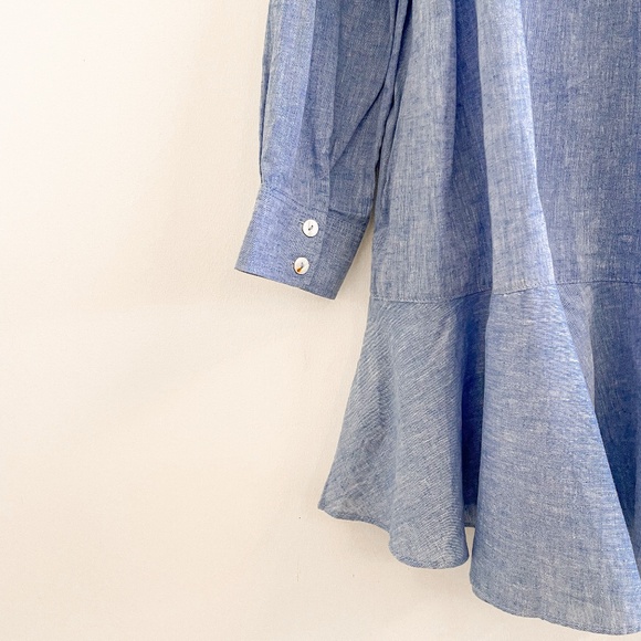 Tuckernuck Chambray Callahan Dress L NWOT - Picture 6 of 7